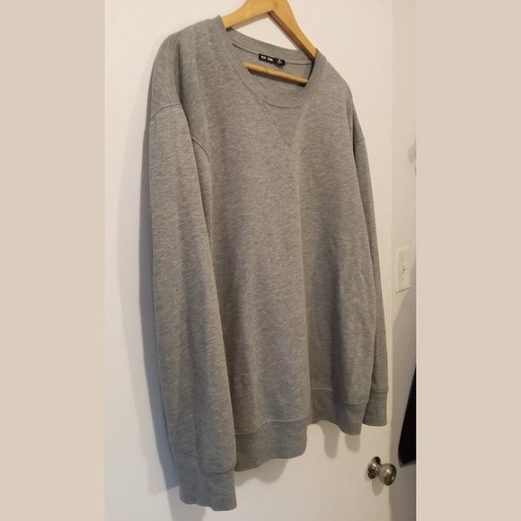 BLK DNM - Grey cotton Loose fit Sweatshirt - Sz M - Picture 3 of 11